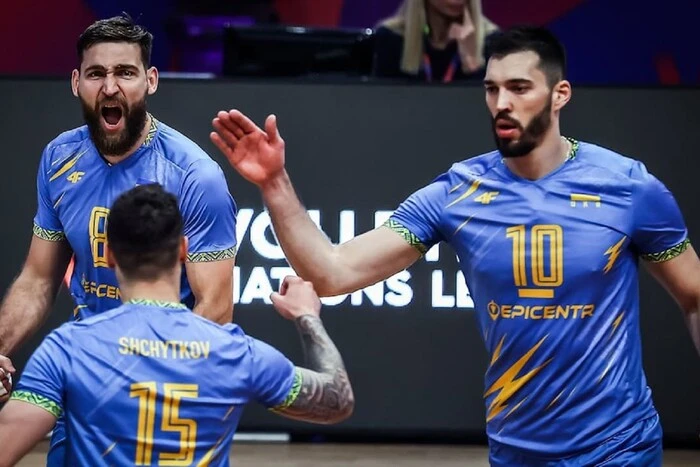 Україна обіграла призера Олімпіади-2024 у дебютній грі в Лізі націй з волейболу