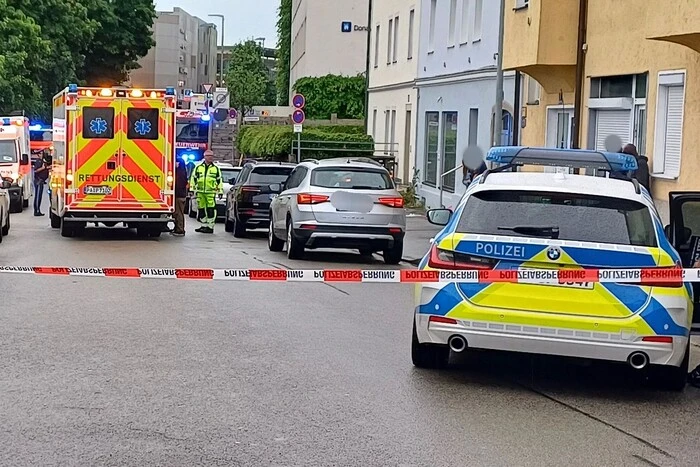 In Germany, a man drove into a crowd, among the injured are his wife and daughter