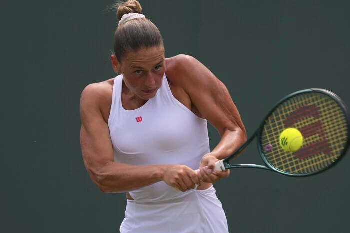 Kostyuk suffered a sensational defeat in the first round of Wimbledon