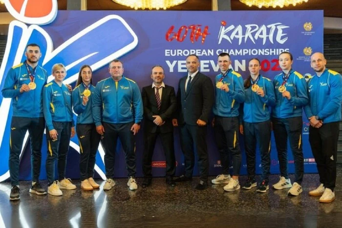 Die Ukraine hat die Europameisterschaft im Karate mit fünf Medaillen beendet