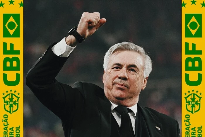 Ancelotti kommentierte seine Ernennung zum Cheftrainer der brasilianischen Nationalmannschaft
