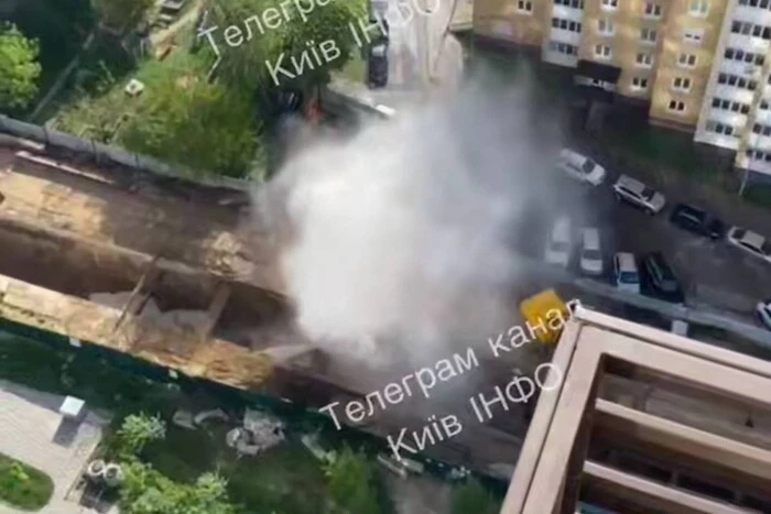 W Kijowie po raz drugi w tygodniu zatopiono fragment budowy metra na Winohradarze (wideo)