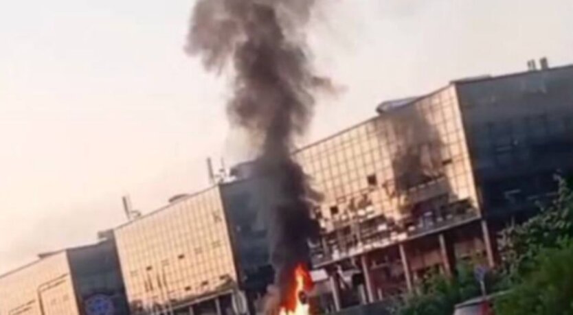 Drone attack on Moscow: fire at the 'Elma' technopark in Zelenograd