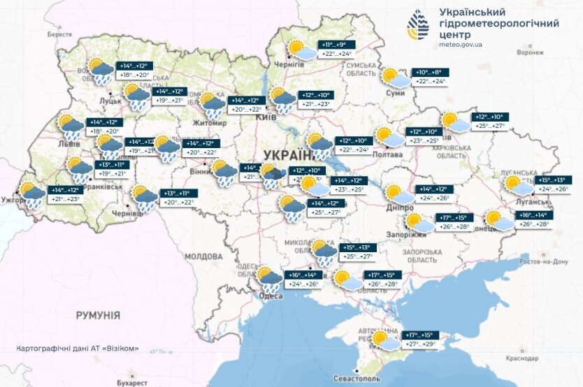 Das Ende der Hitzewelle in der Ukraine: Meteorologen warnen vor drastischen Wetteränderungen am 11. Juni