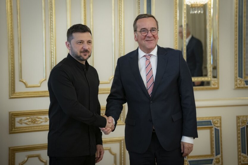 Зеленський повідомив про контратаки ЗСУ на Сумщині та результати візиту міністра оборони Німеччини