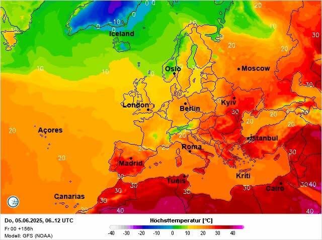 Kijewan sollten sich auf die Hitze vorbereiten: Die Meteorologin Didenko nannte das kritische Datum