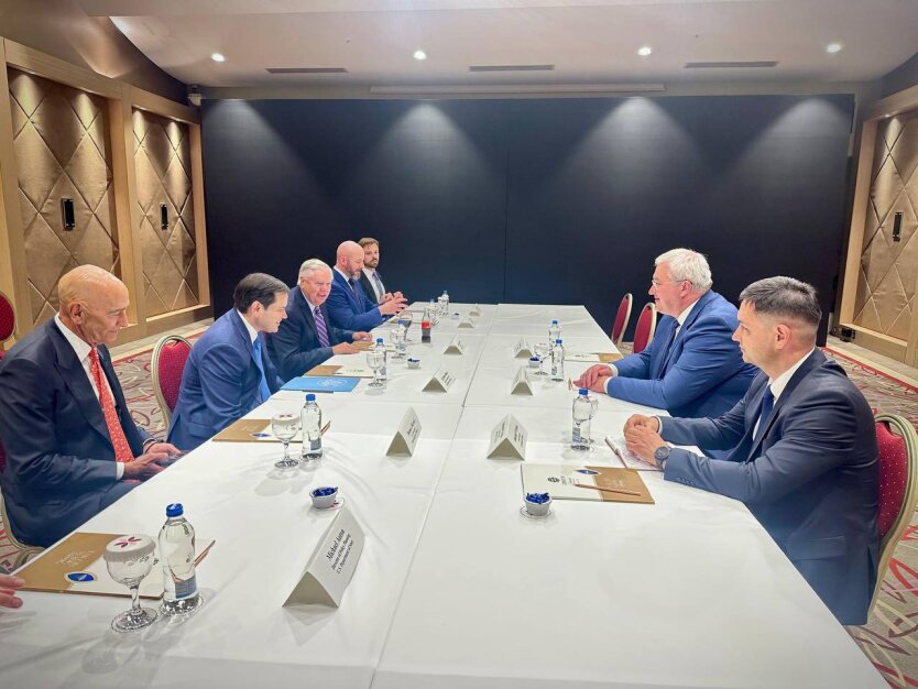 Sybiha met with Rubio and Senator Graham in Antalya