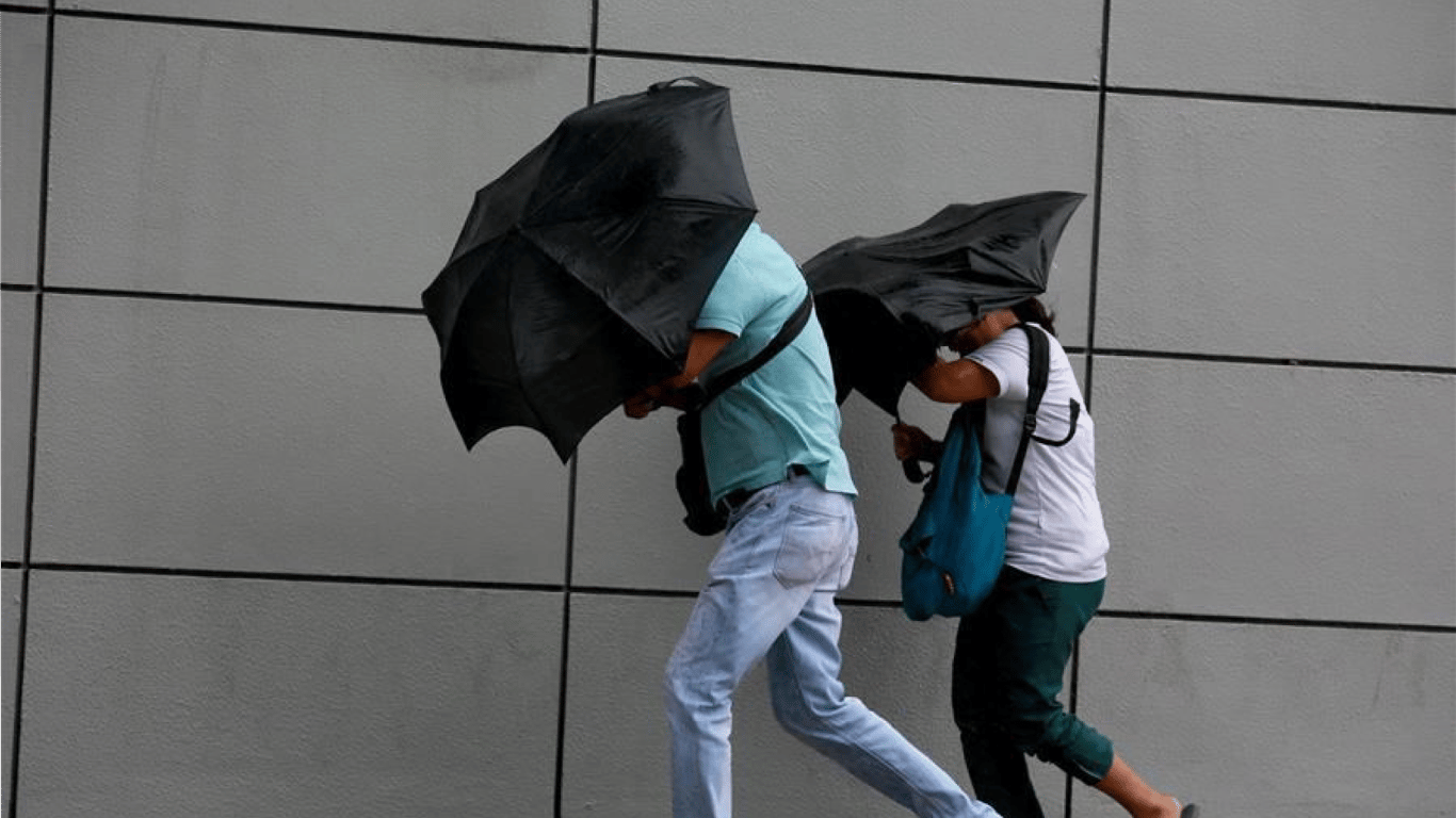 Hail and heavy rain — forecasters have warned about the weather for today
