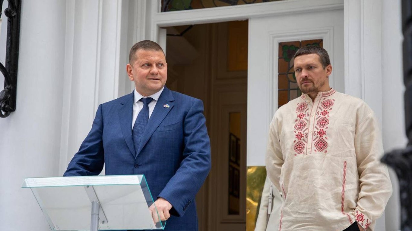 Zwycięstwo Usyka nad Dubois - Zaluzhny pogratulował bokserowi