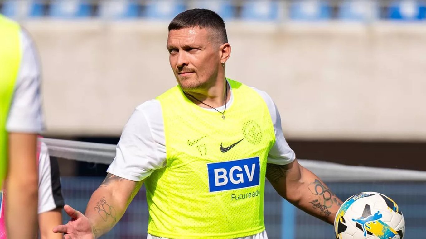 Polissia announced when Usyk will play an official match for the club